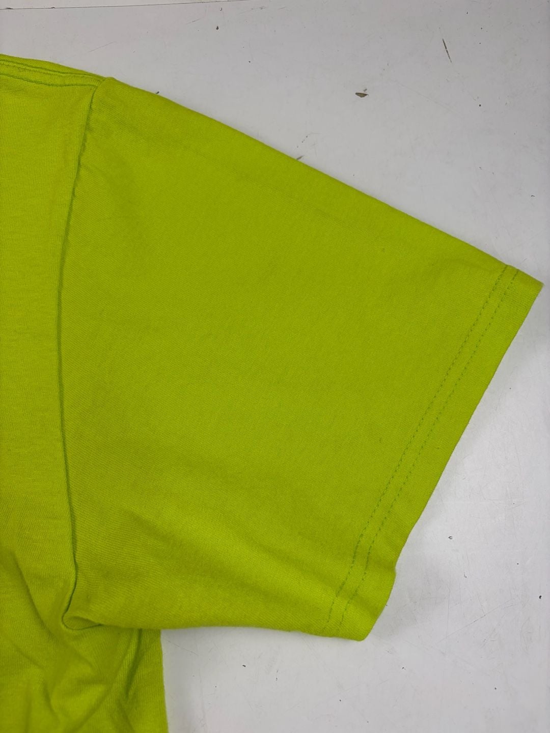 Stussy Honolulu T-Shirt Lime Green Graphic Tee Size M (OF) 4