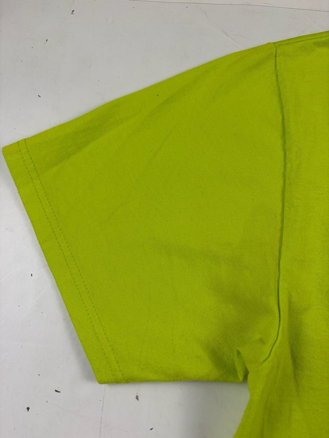 Stussy Honolulu T-Shirt Lime Green Graphic Tee Size M (OF) 5