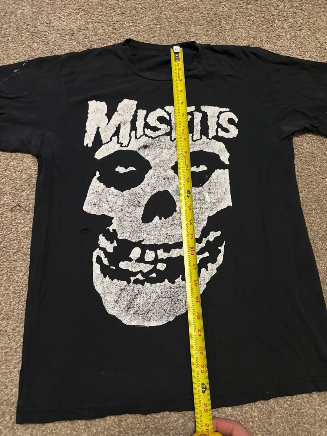 2000s Misfits Band T-Shirt Black 3