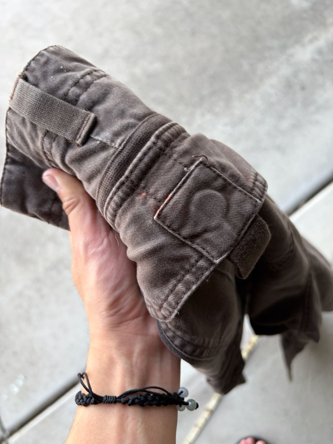Old Navy Loose Cargo Pants Size 36x30 Brown Cotton Utility Workwear 8