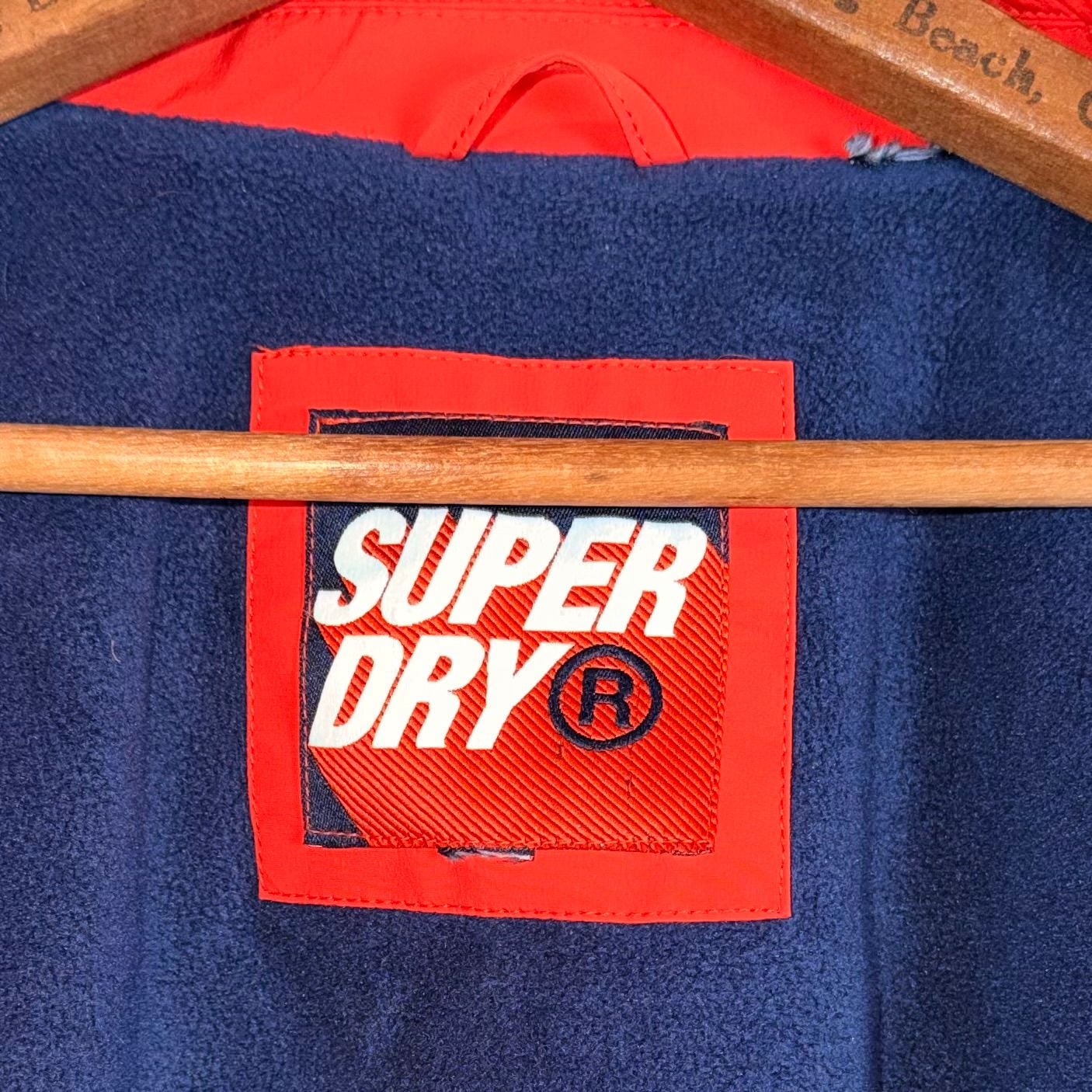 Superdry Cadence Coach Jacket Blood Orange 9