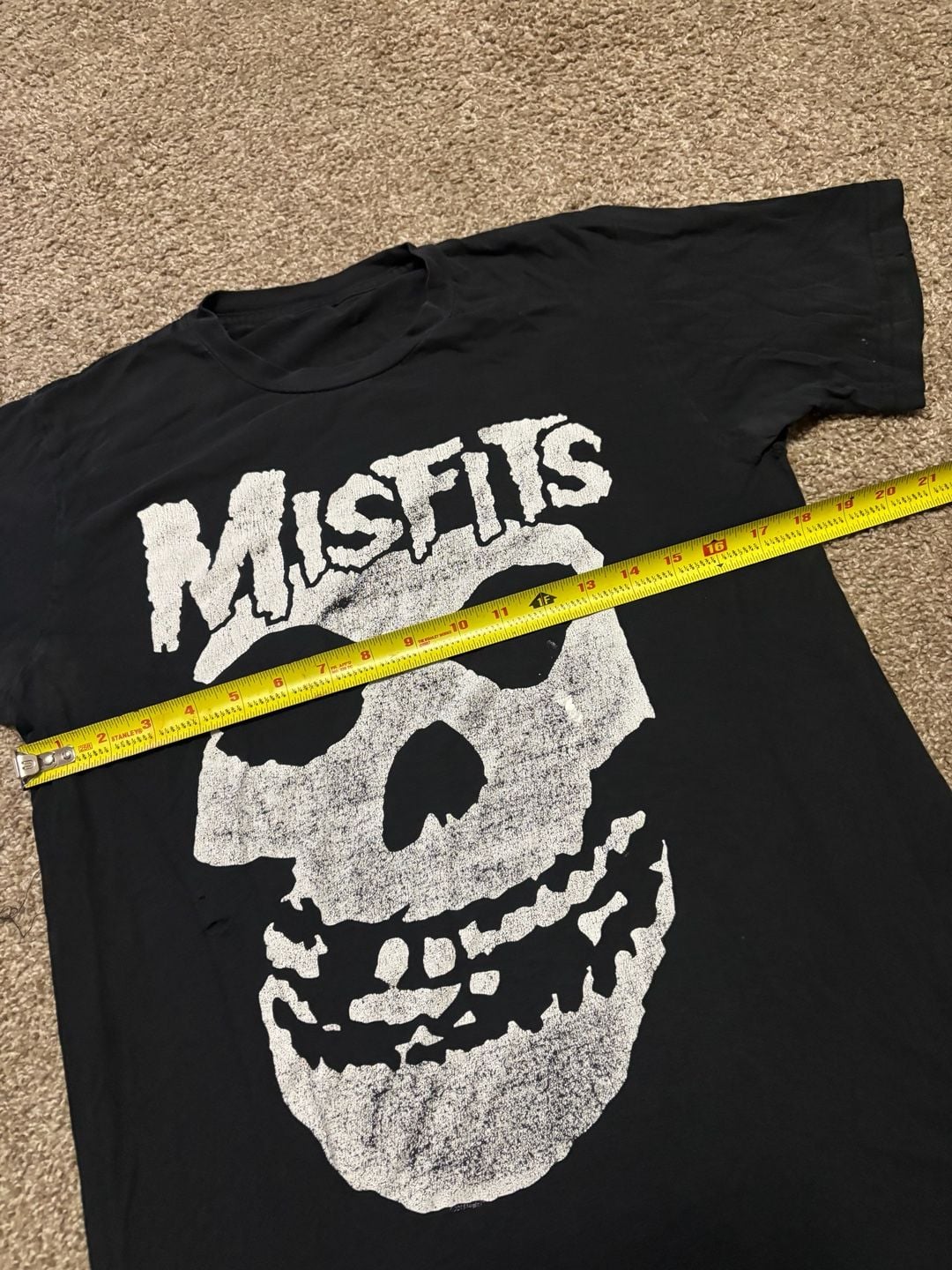 2000s Misfits Band T-Shirt Black 4