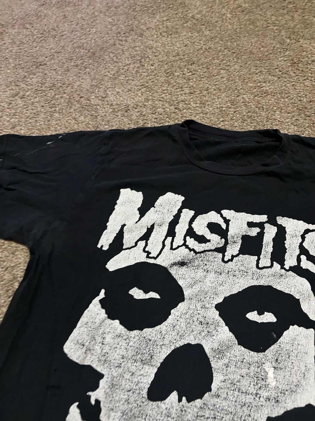 2000s Misfits Band T-Shirt Black 5