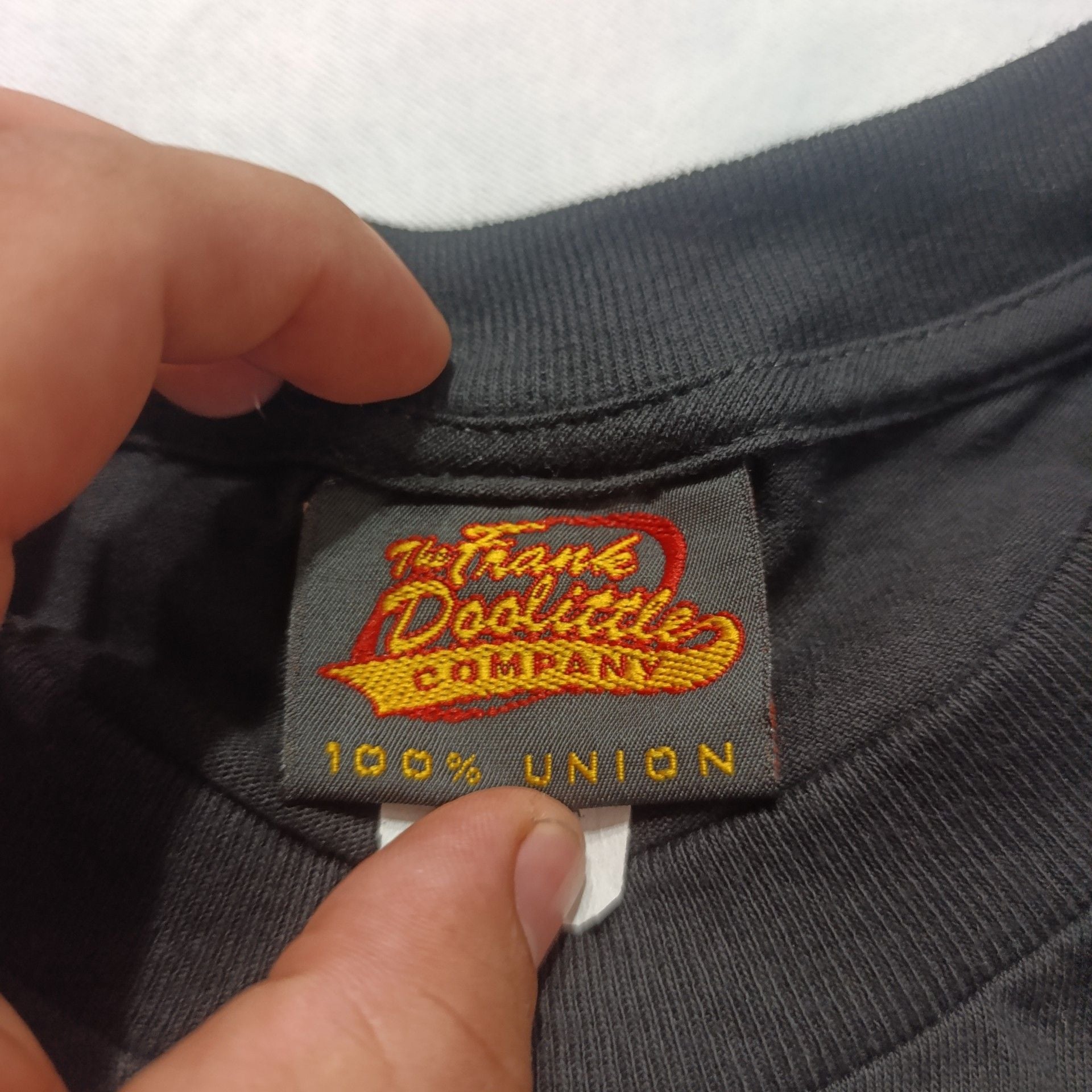 The Frank Doolittle Company Teamsters T-Shirt Large Black 6