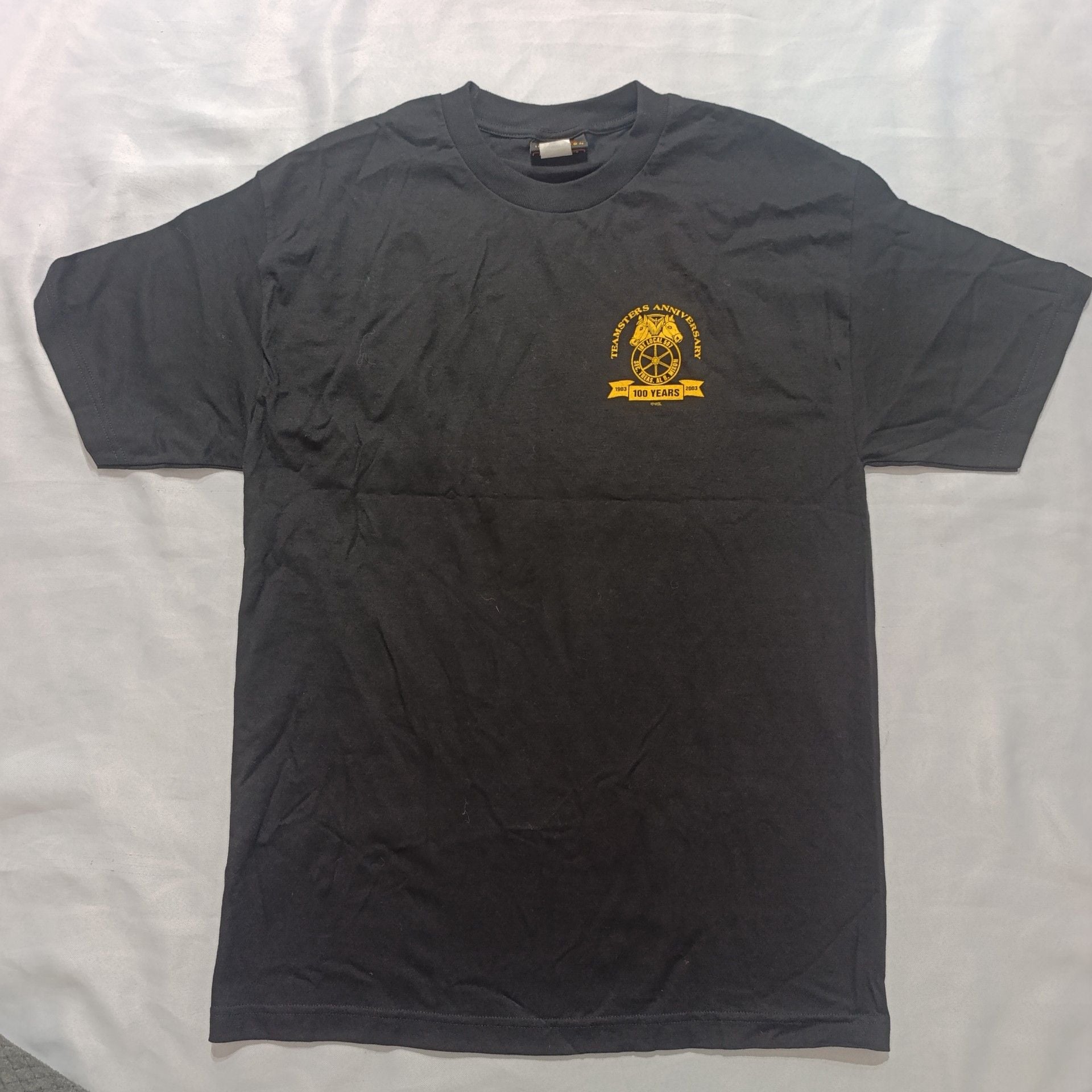 The Frank Doolittle Company Teamsters T-Shirt Large Black 2