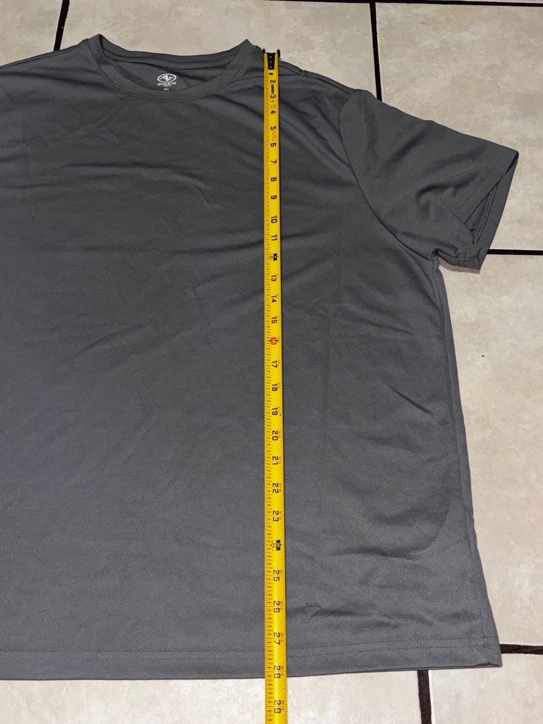 Athletic Works T-Shirt Size 2XL Gray Athletic Activewear 3