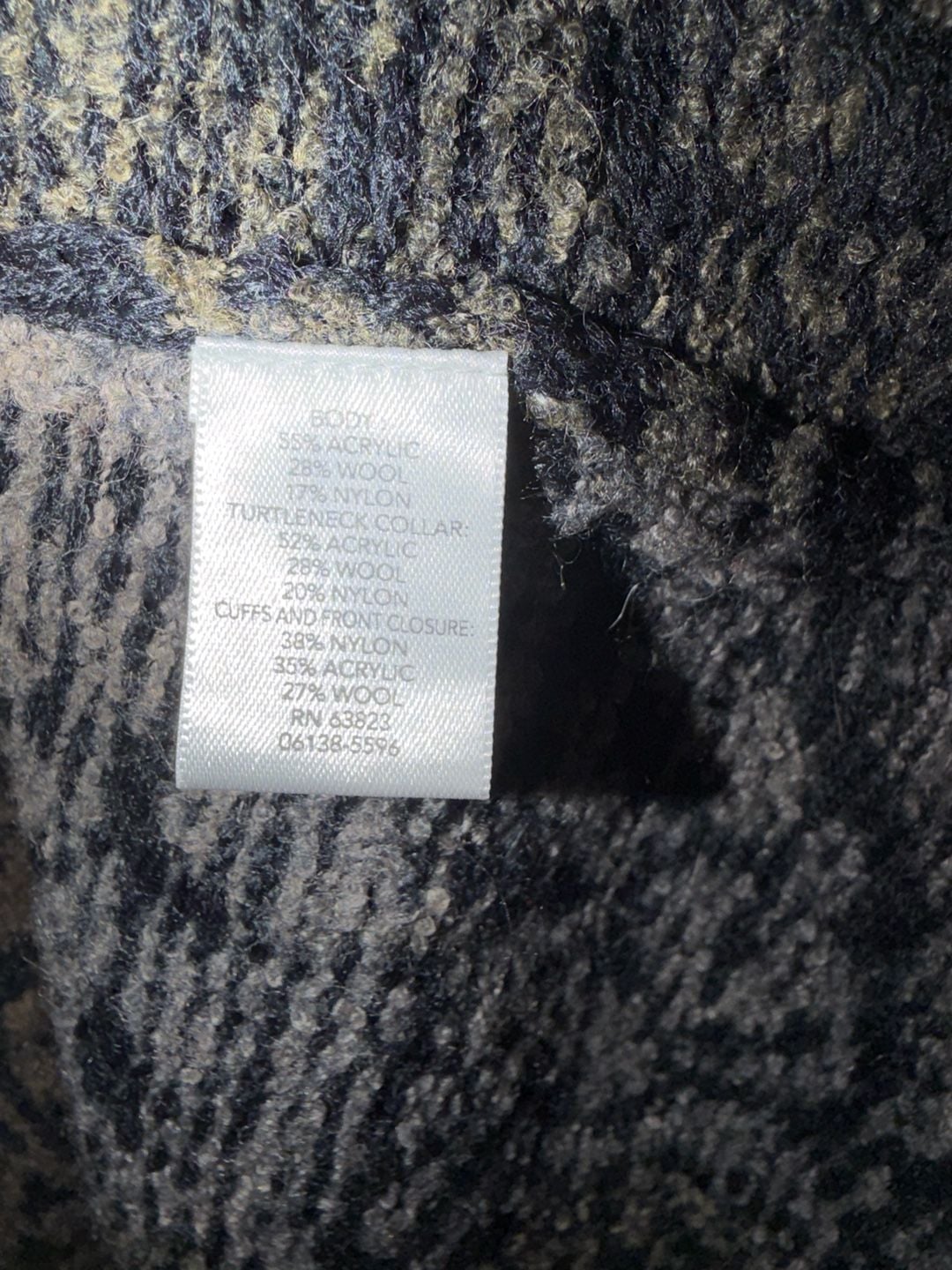 Christopher & Banks Animal Print Cardigan Sweater Size L 6