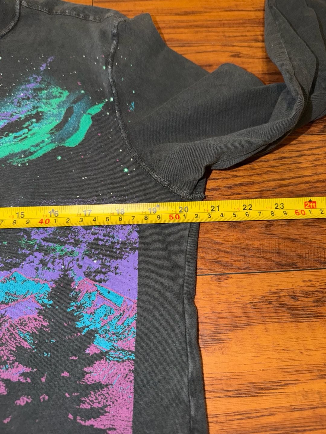 Abercrombie & Fitch Denali Alaska Graphic Long Sleeve Shirt Black 5