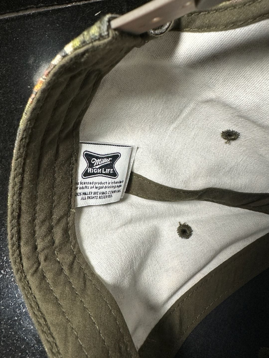 Miller High Life Real Tree Camo Beer Snapback 4