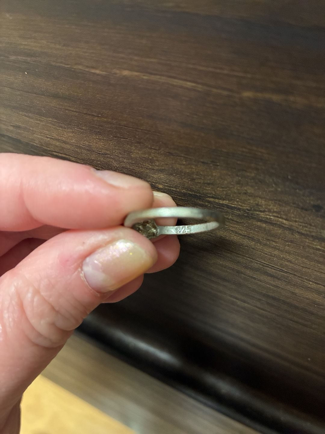 Vintage 1990s Sterling Silver 925 Flower Ring 4