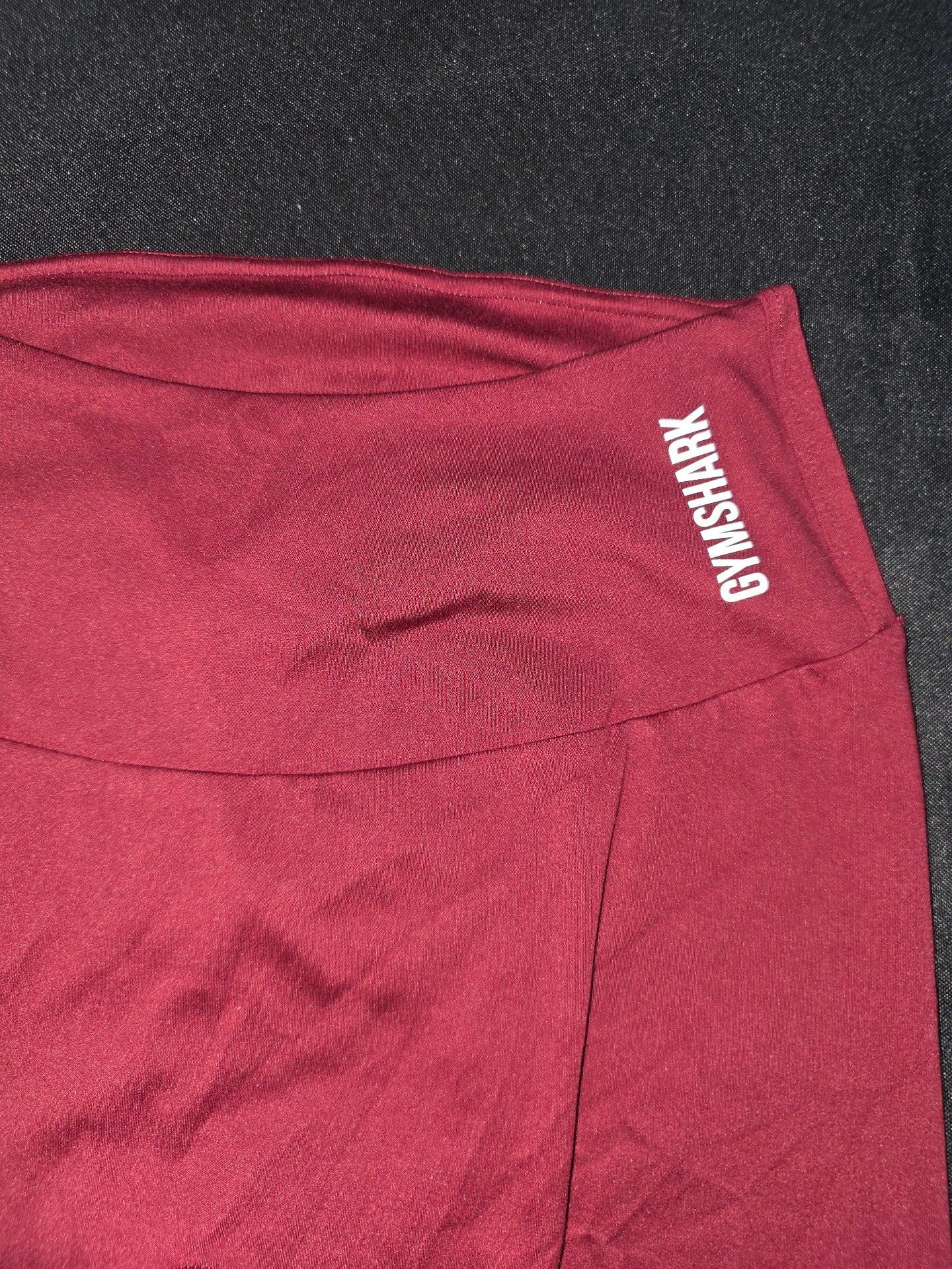 Gymshark Leggings Burgundy Red Activewear Size L 2
