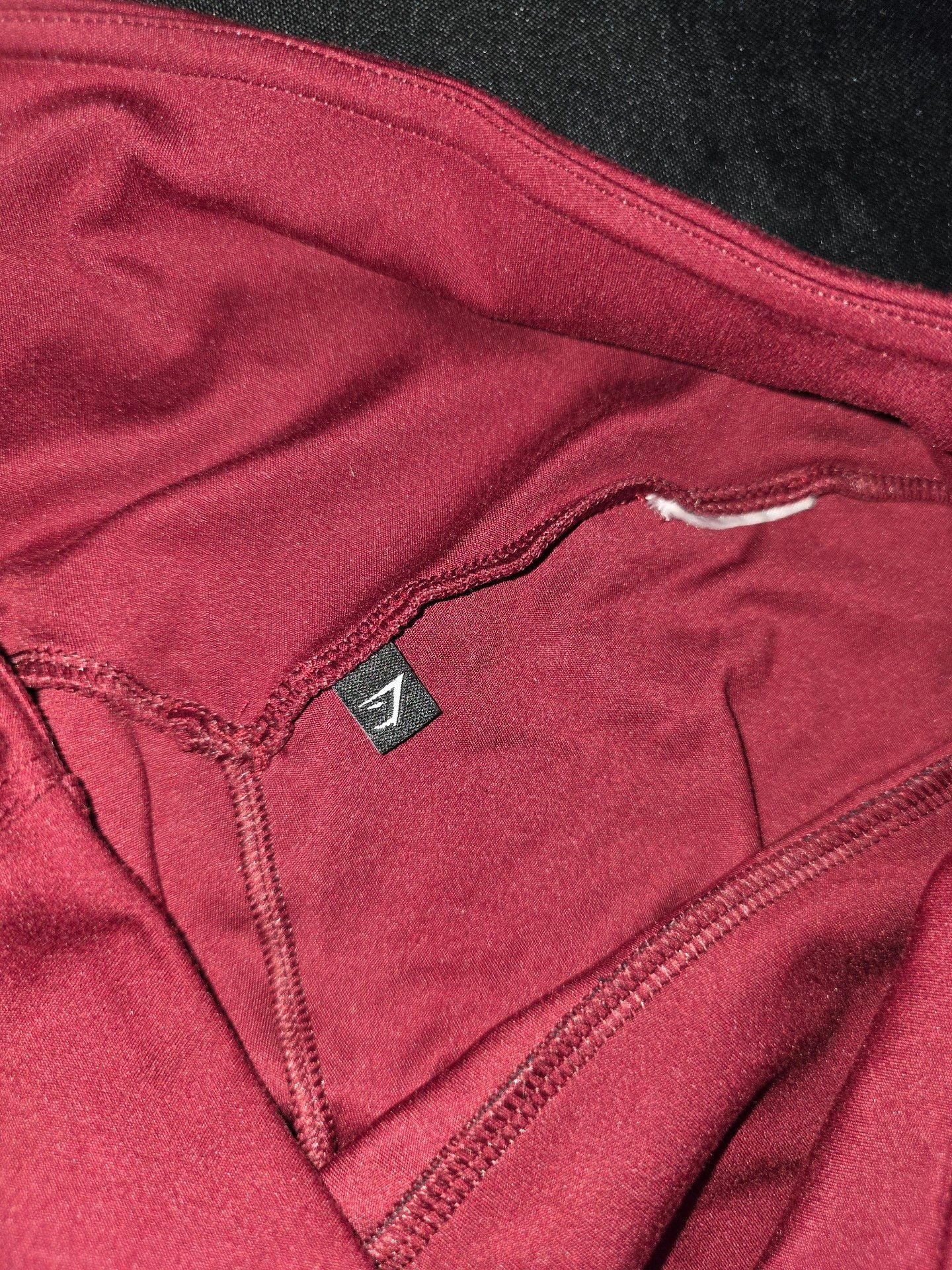 Gymshark Leggings Burgundy Red Activewear Size L 4