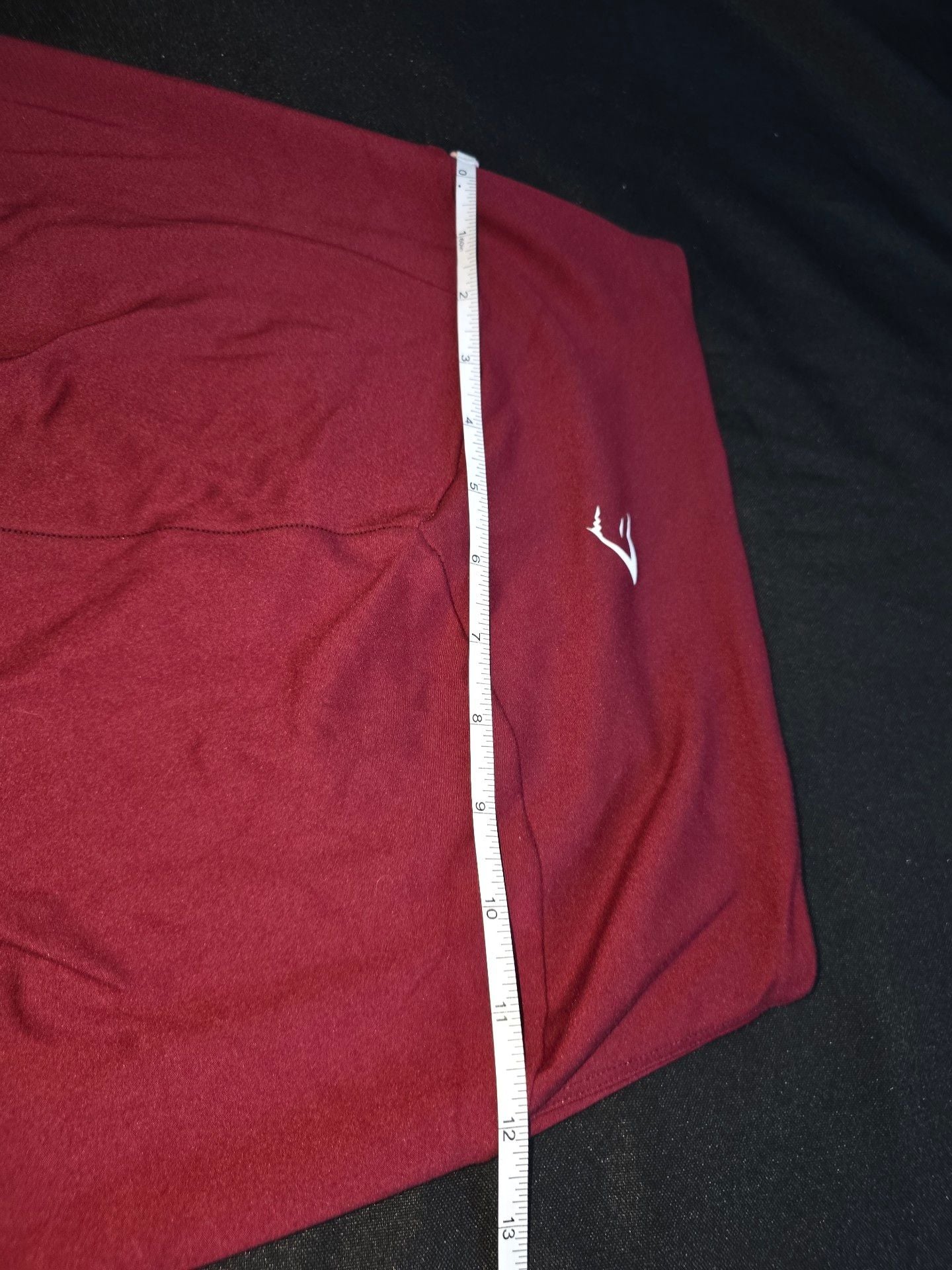 Gymshark Leggings Burgundy Red Activewear Size L 6