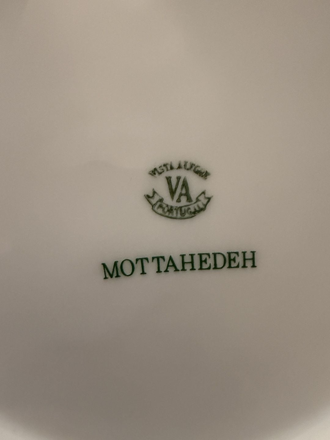 Mottahedeh Vista Alegre Botanical Fruit Plate Peach Scalloped Edge 2