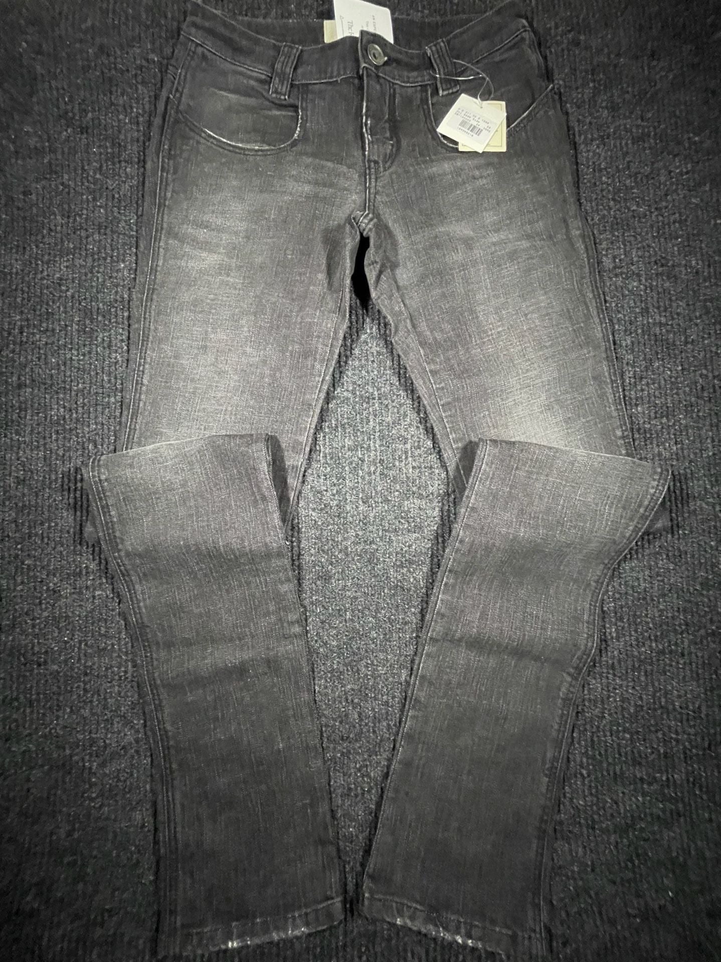 Moschino Jeans Slim Fit NWT Size 29 Black Distressed Denim Pants 8