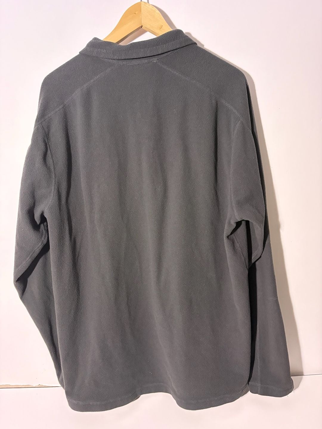 Marmot Fleece Pullover Size M Gray 1/2 Zip 8