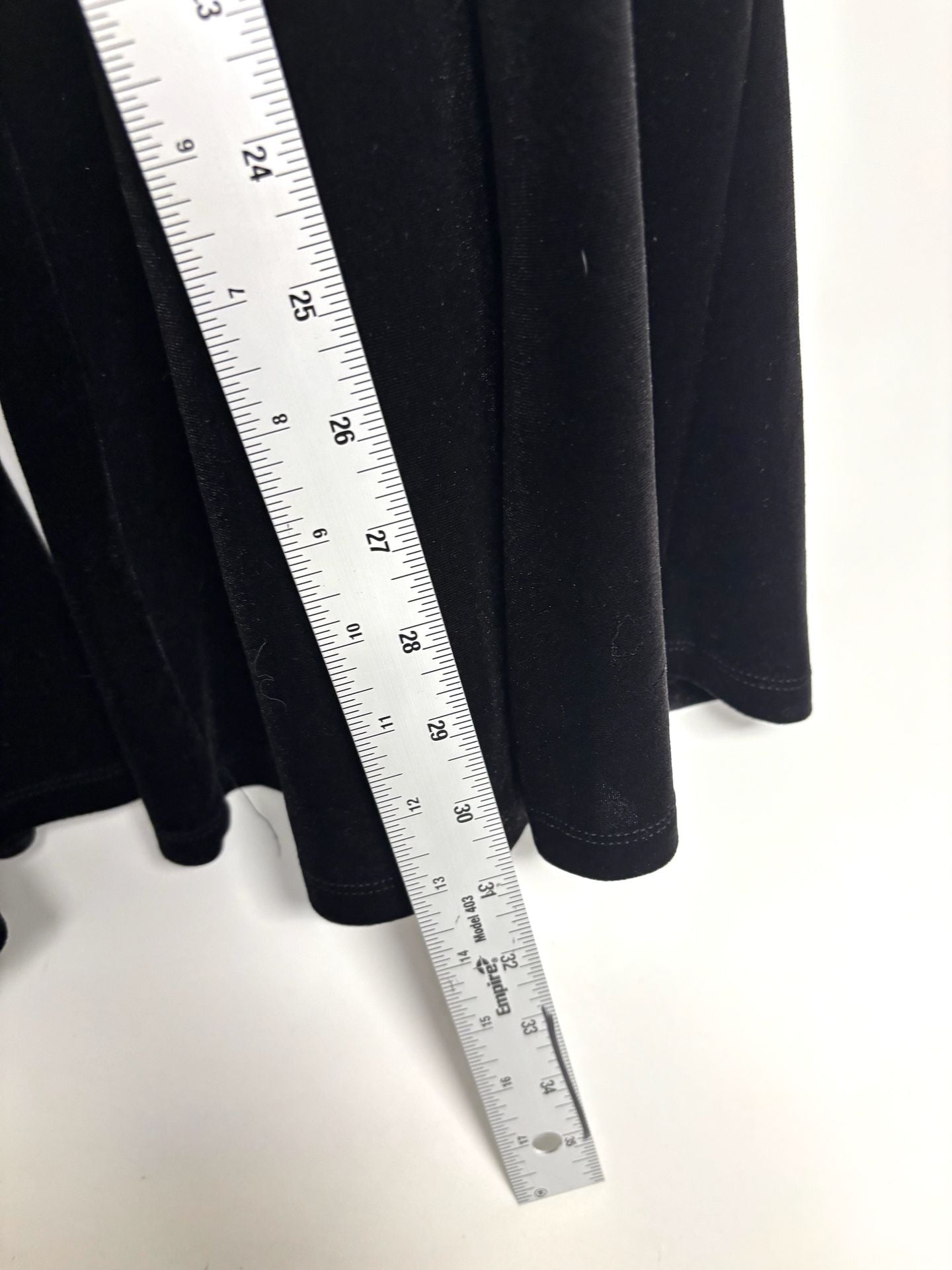 Forever 21 Velvet Flare Pants Size S Black 8