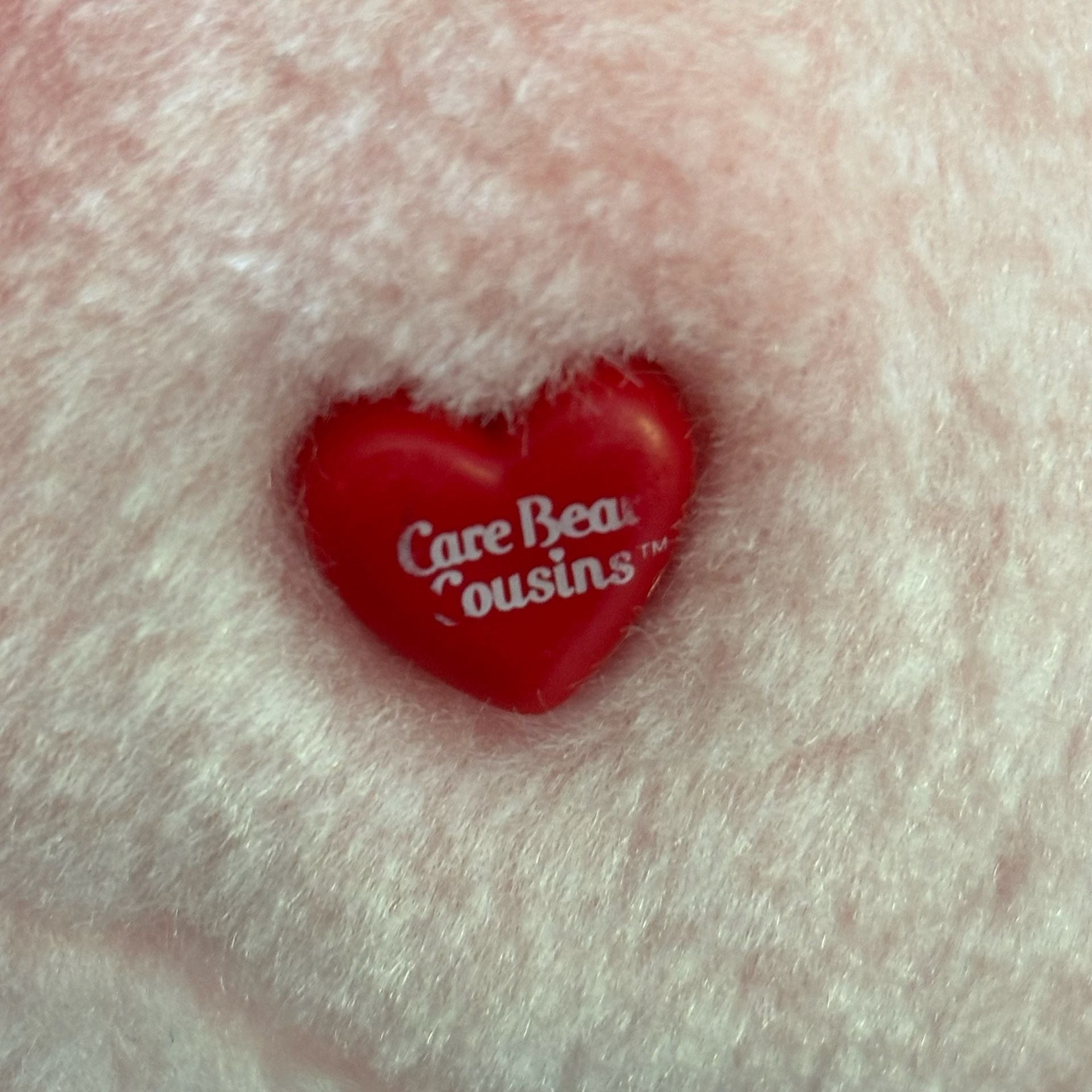 Kenner Care Bears Cousins Lotsa Heart Elephant Plush 1984 Vintage 3