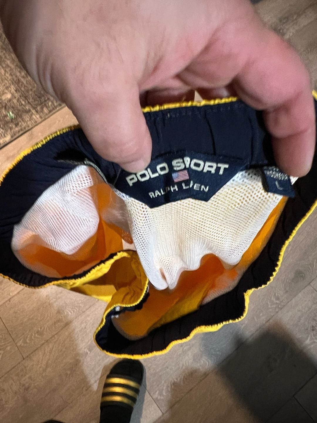 Polo Sport Ralph Lauren Swim Trunks Yellow 4