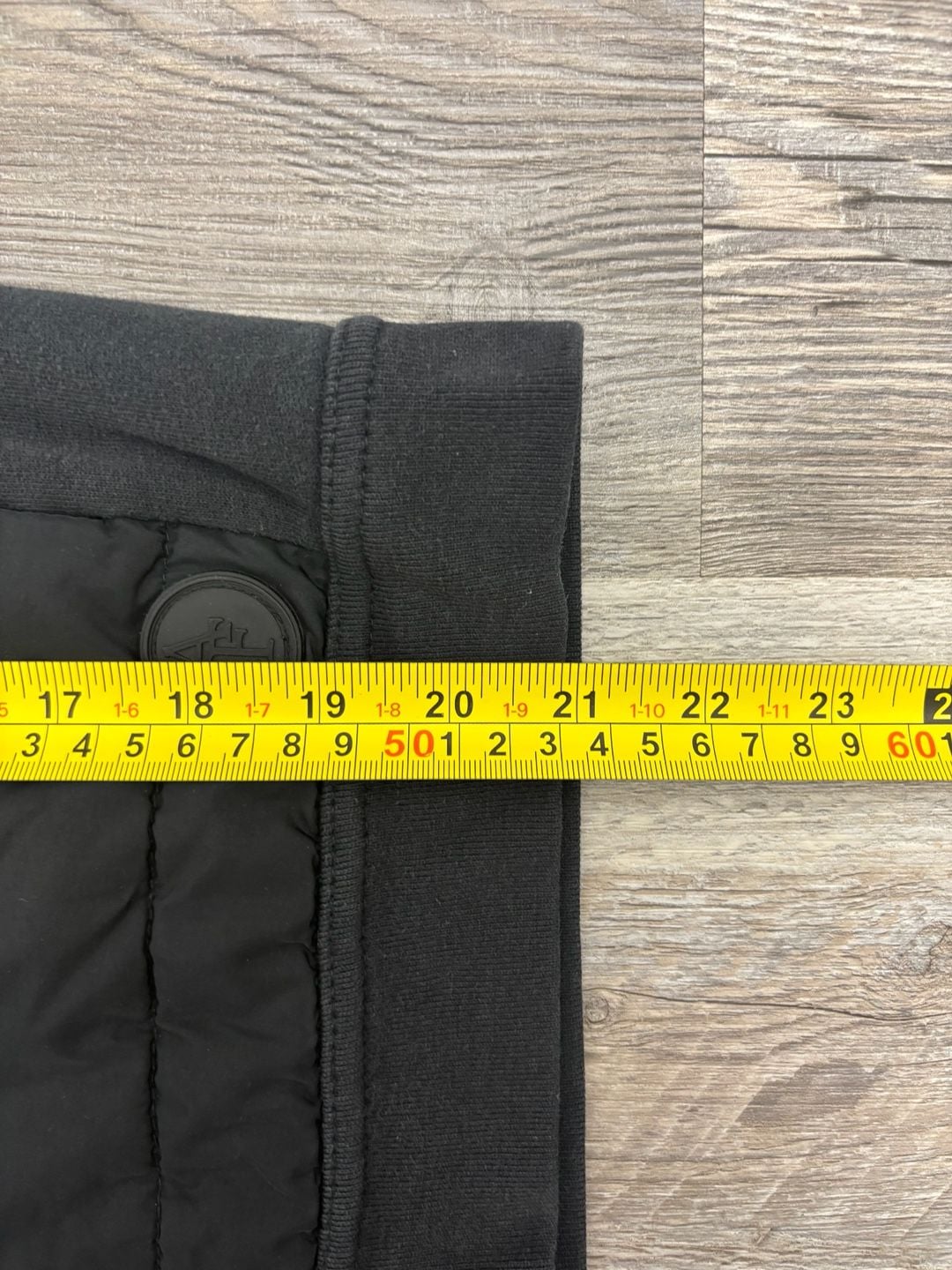 Abercrombie & Fitch Quilted Full Zip Hoodie Size M Black 7