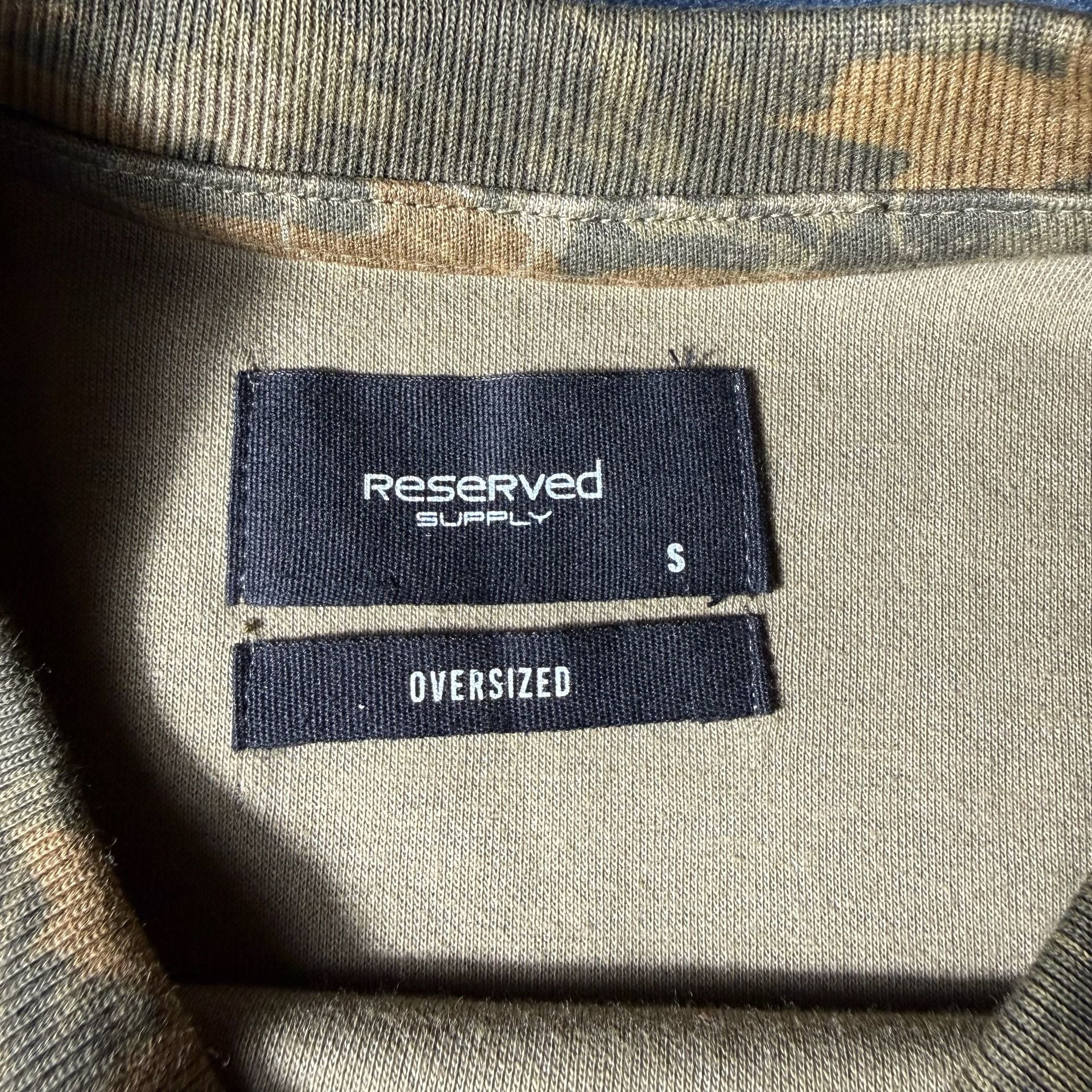Camo T-Shirt oversized small 3
