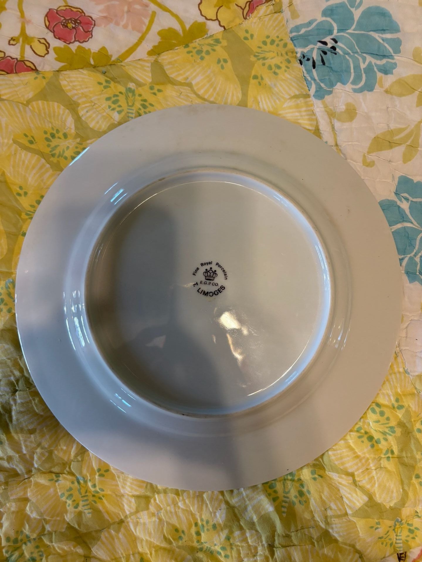 EUC Egyptian Revival Decorative Collector Plate Nefertiti and Akhenaten 5
