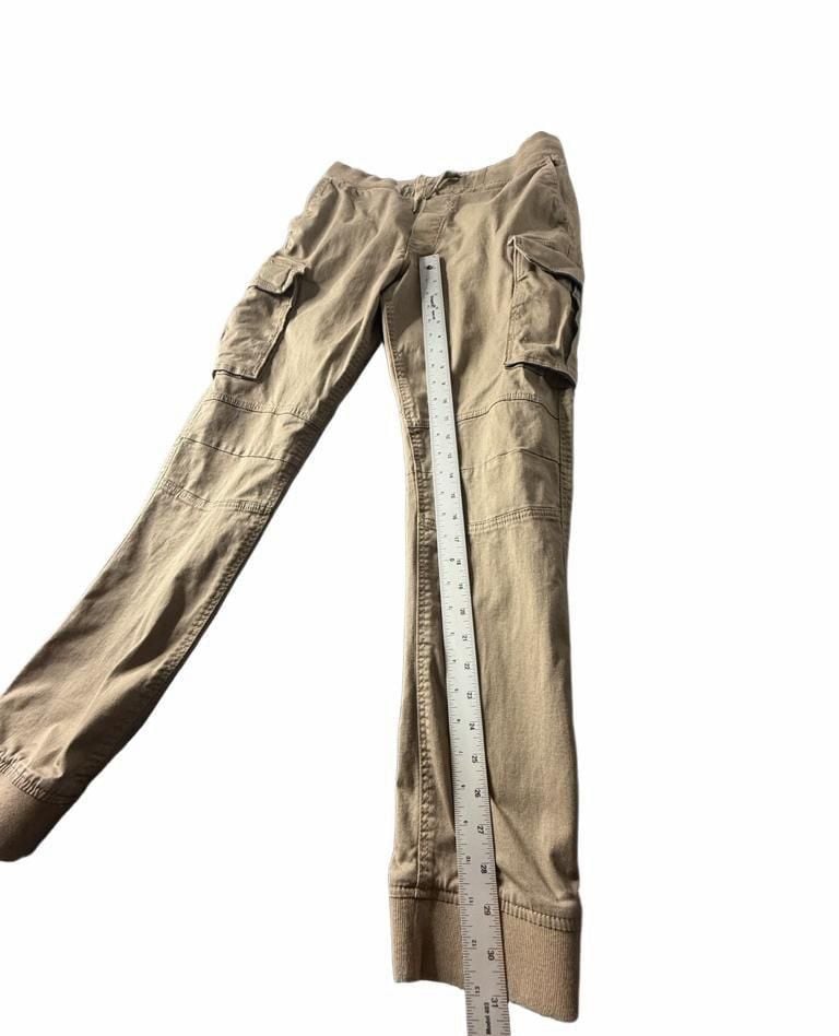 H&M Division Cargo Jogger Pants Size S Khaki Slim Cuffed 8