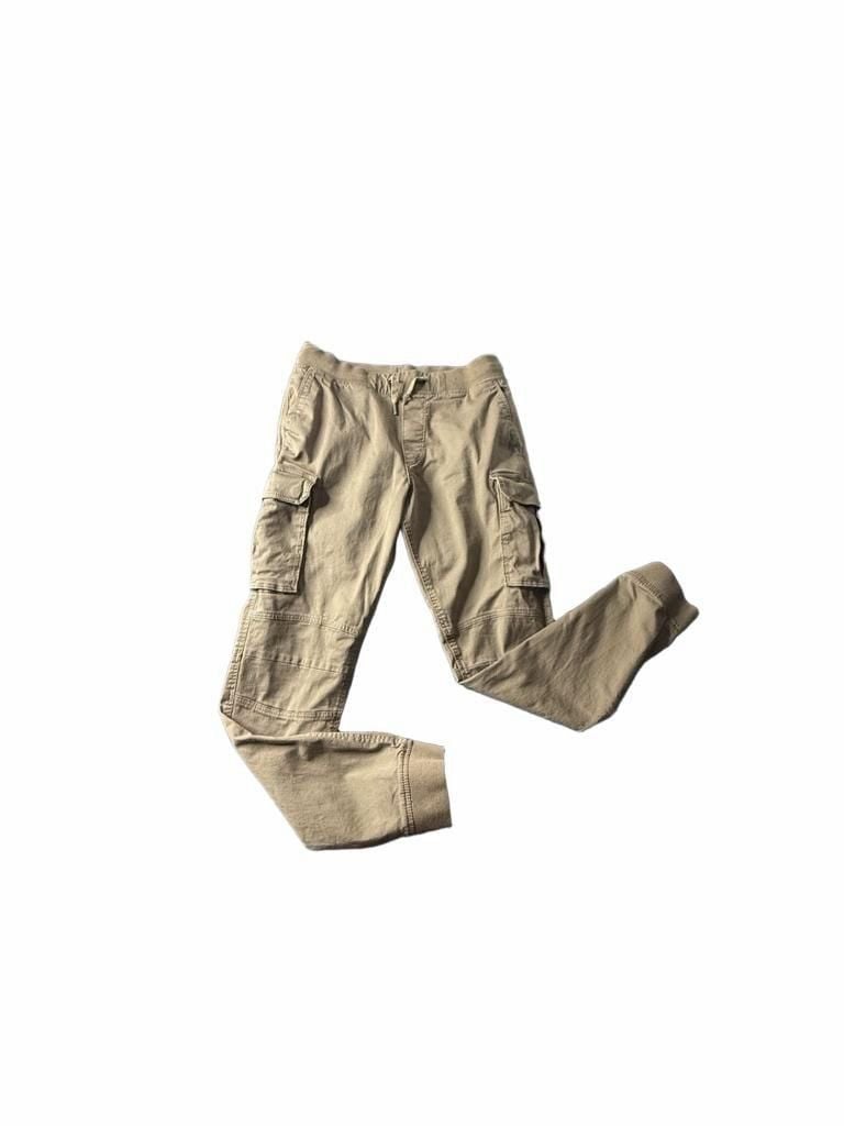 H&M Division Cargo Jogger Pants Size S Khaki Slim Cuffed 9