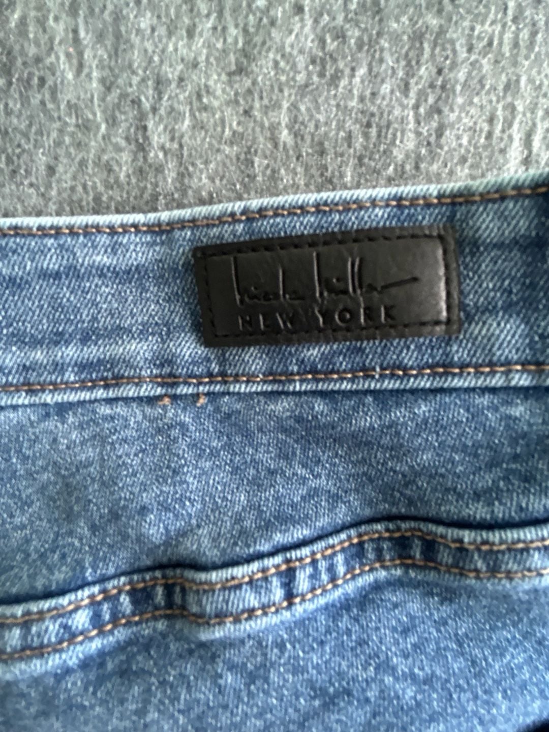 Nicole Miller Soho High Rise Skinny Jeans Size 18 Blue Denim 7