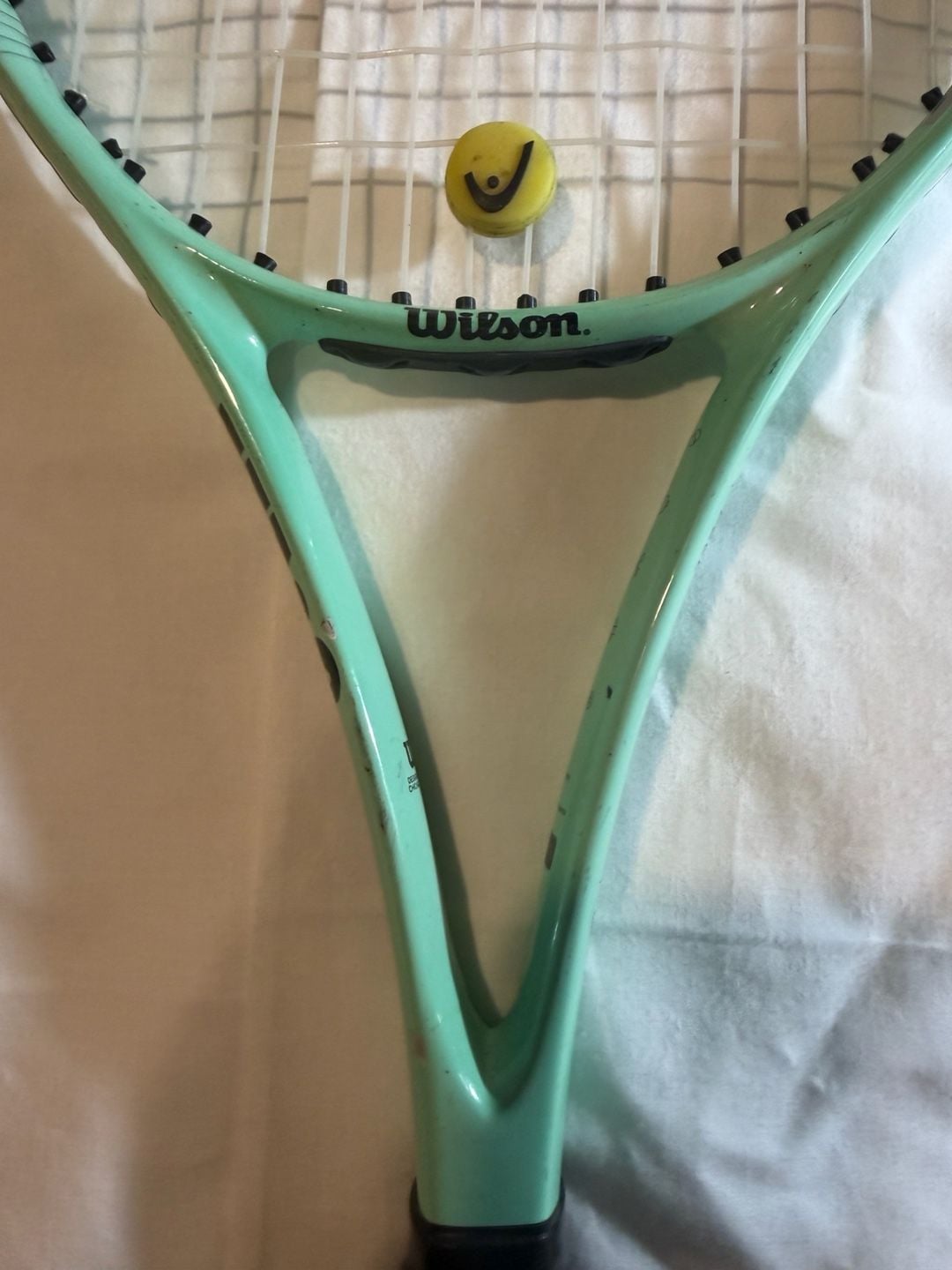 Wilson Blade Feel RXT 105 Tennis Racket Grip Size 3 4/38 Mint Green 2