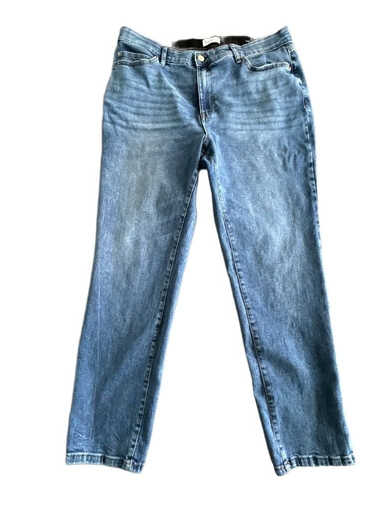 Nicole Miller Soho High Rise Skinny Jeans Size 18 Blue Denim 3
