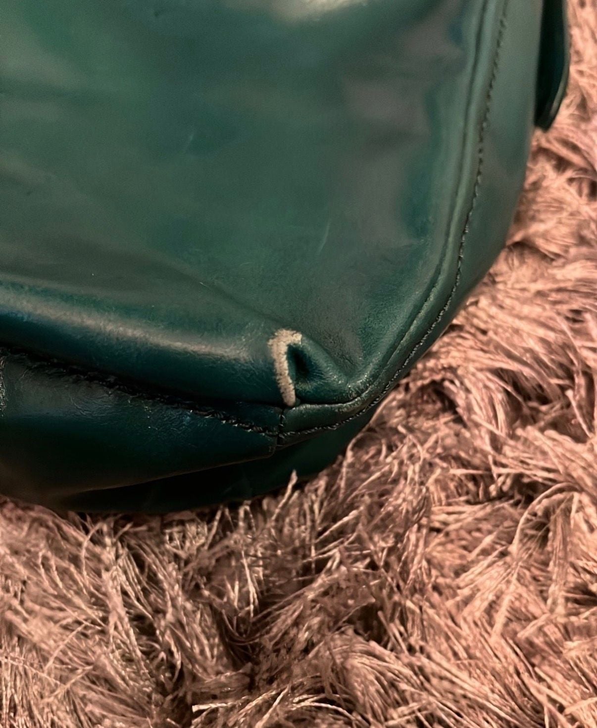 Botkier Green Leather Shoulder Bag Crossbody 8