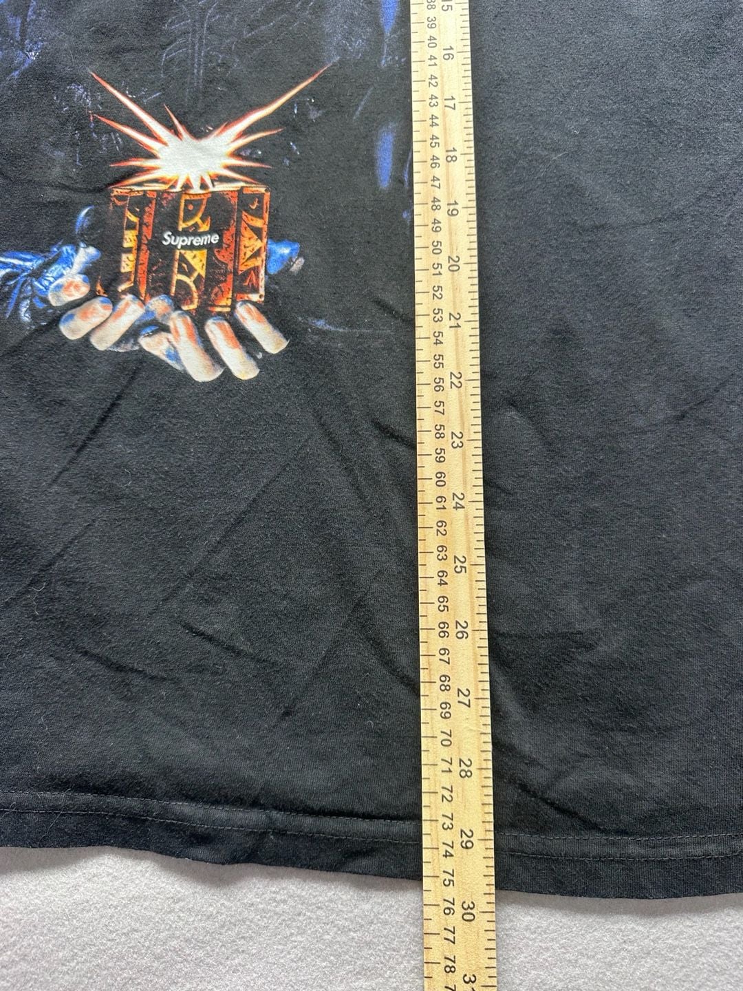 Supreme Hellraiser Hell on Earth T-Shirt Black Graphic Print Tee Size L 6