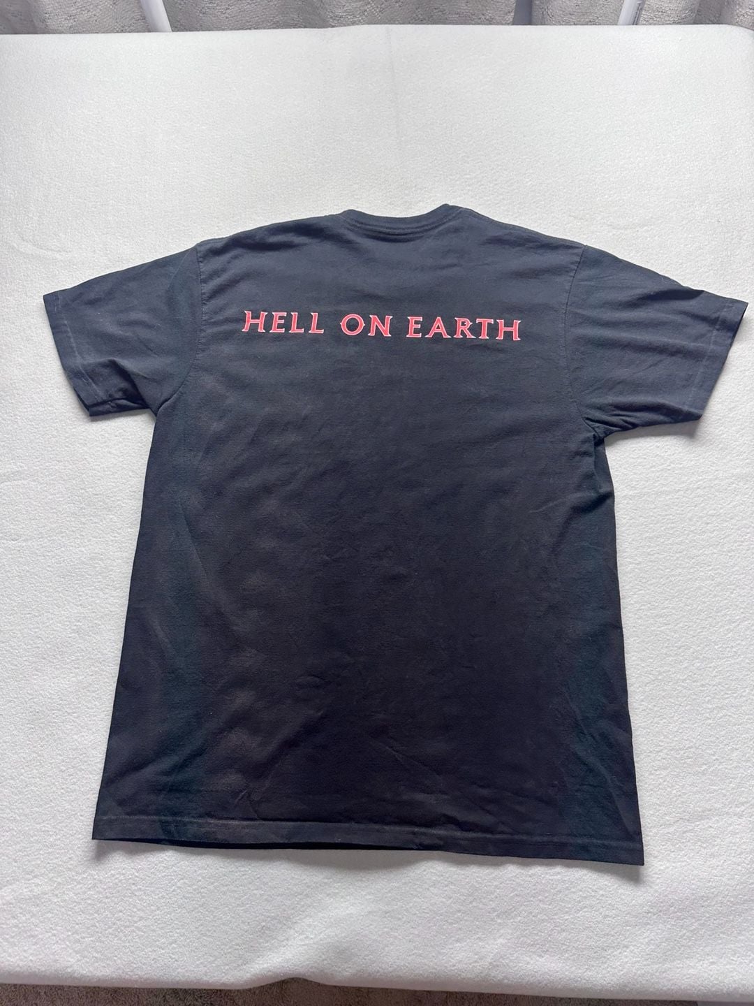Supreme Hellraiser Hell on Earth T-Shirt Black Graphic Print Tee Size L 8