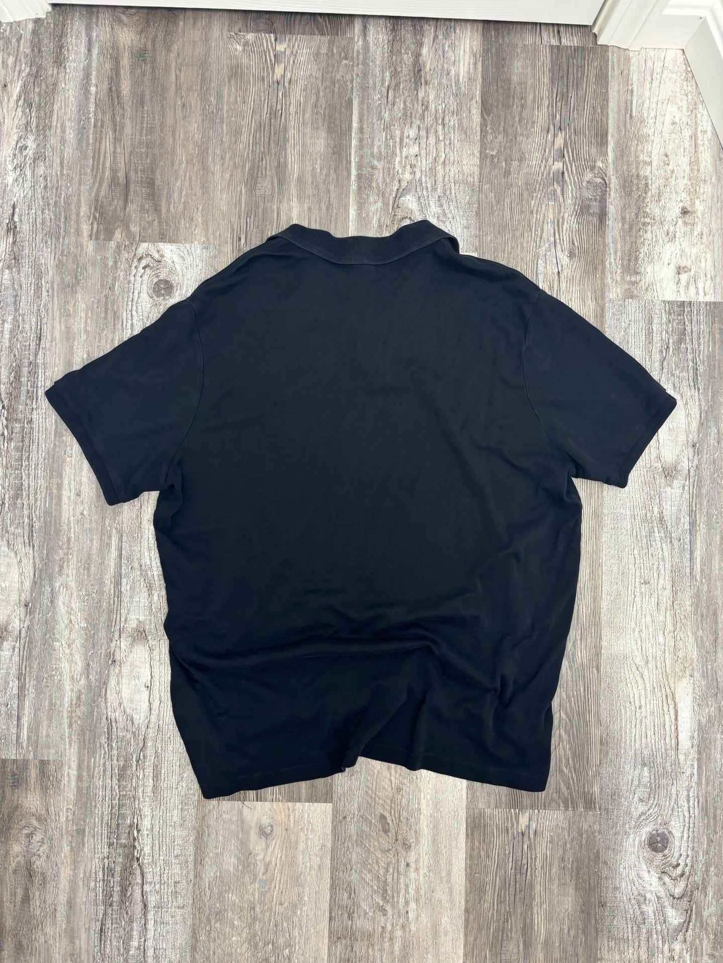 U.S. Polo Assn. Luxury Feel Polo Shirt Size 2XL Black Short Sleeve 3
