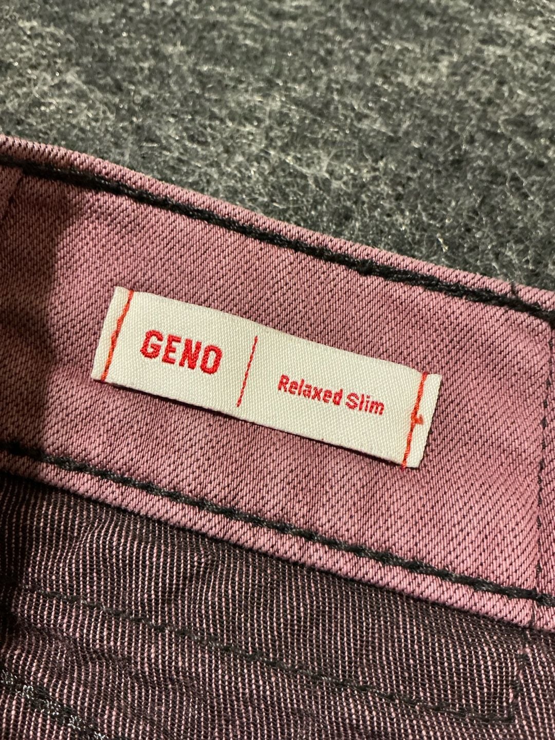 True Religion Geno Relaxed Slim Moto Jeans Womens Size 30 Pink Distressed 5