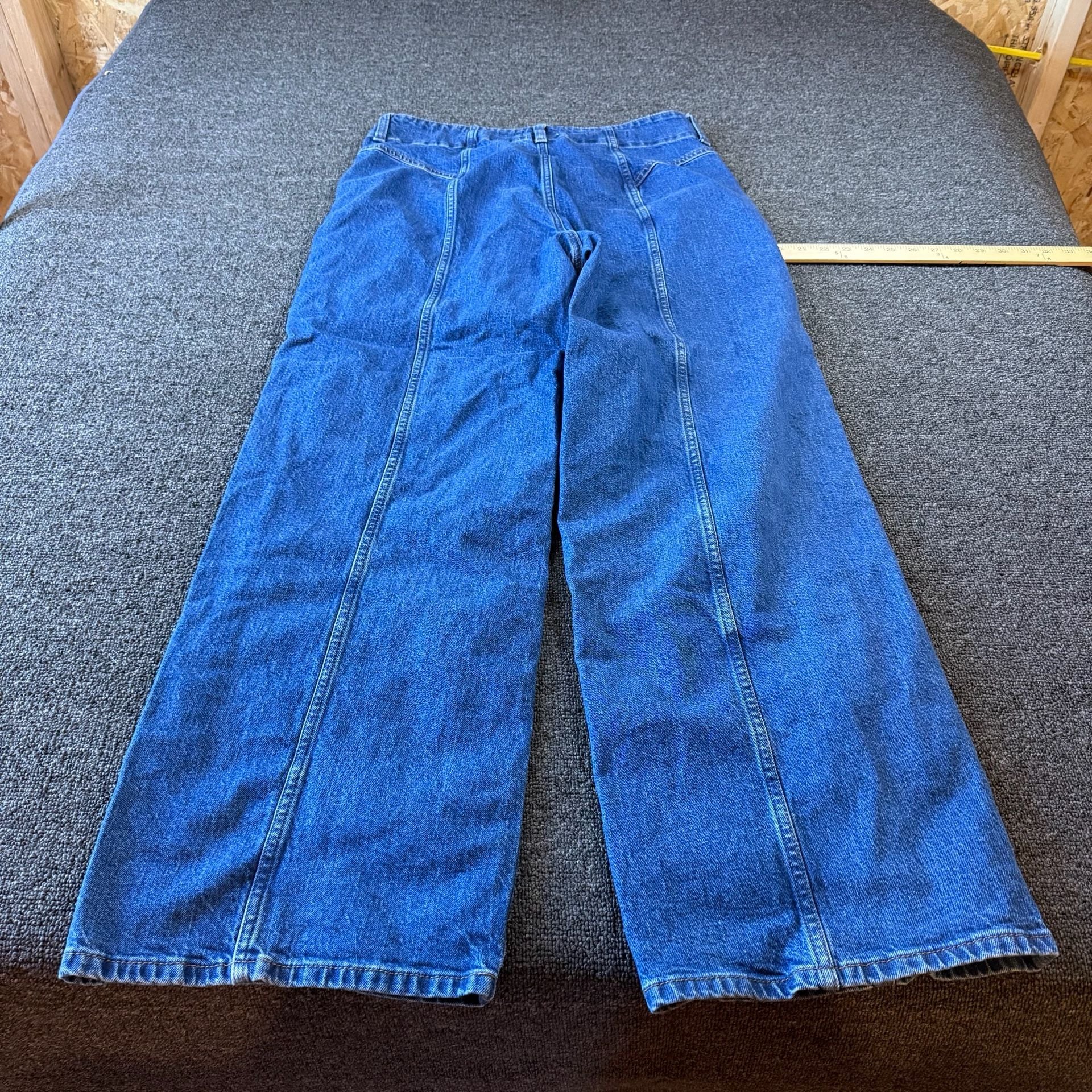 Universal Thread High Rise Wide Leg Jeans 14R Blue Denim 7
