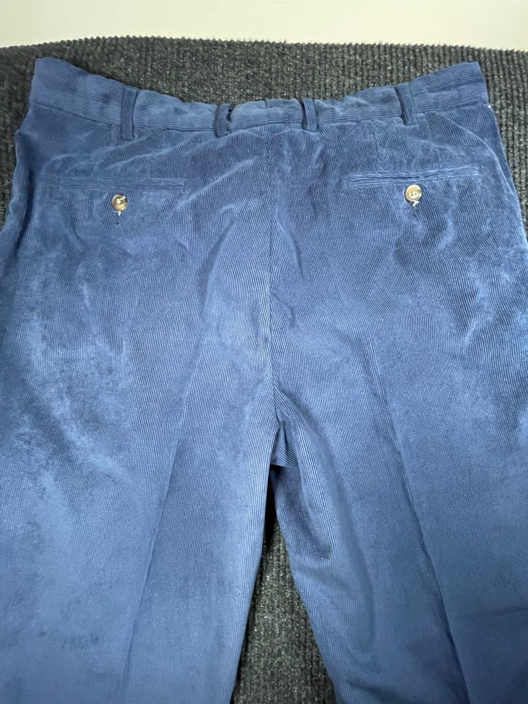 Peter Millar Men’s Nanoluxe Corduroy Pants Size 36 Blue 6