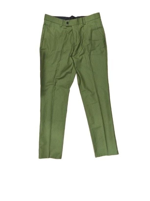 Military Style Suit Set Size M Green Jacket Pants 4