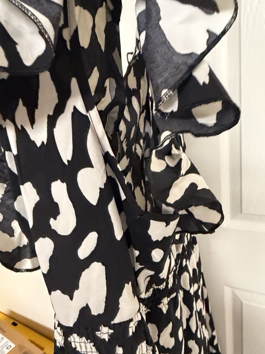 BloomChic Animal Print Dress Size 18-20 Black White/162 5