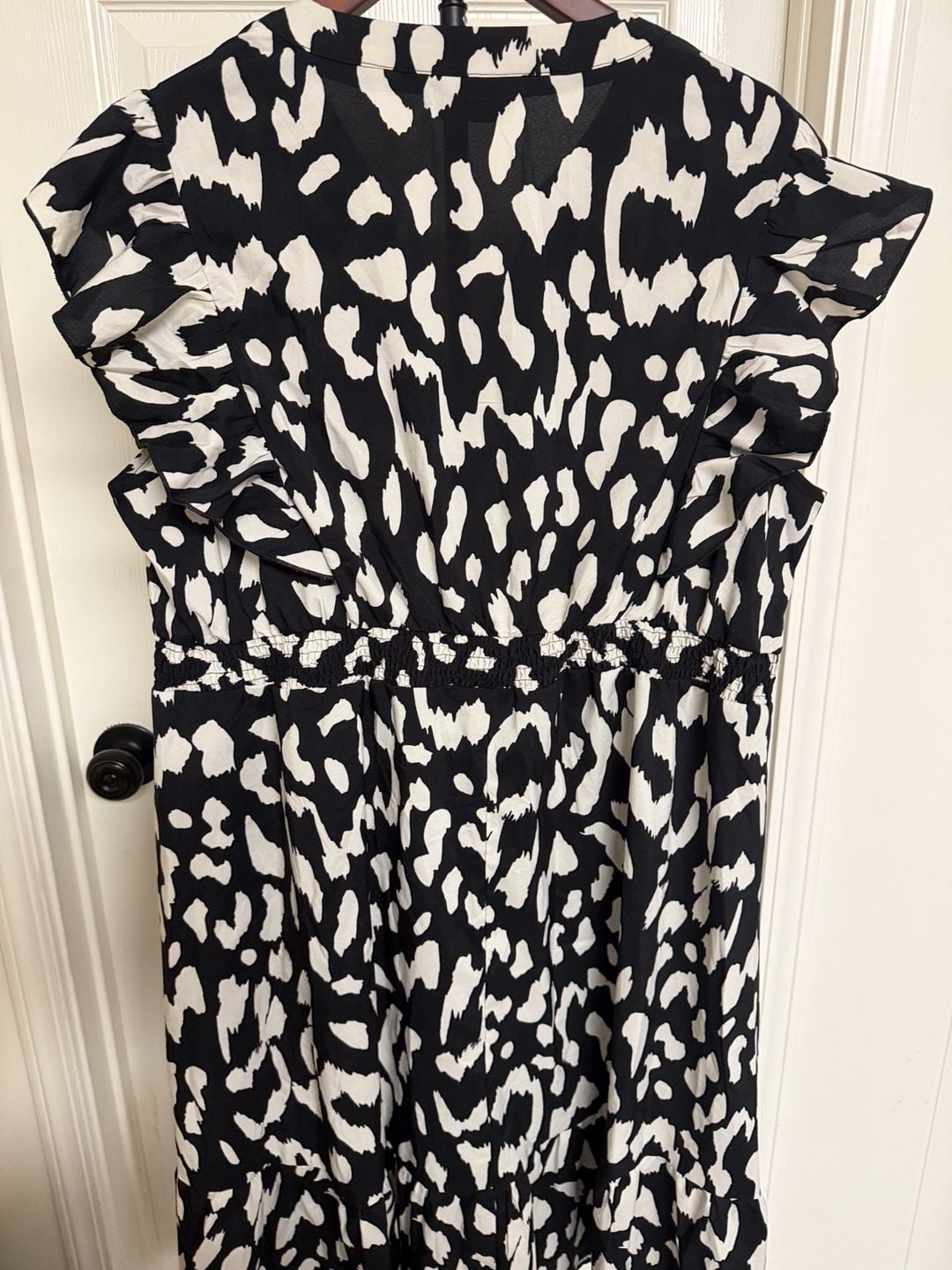 BloomChic Animal Print Dress Size 18-20 Black White/162 6