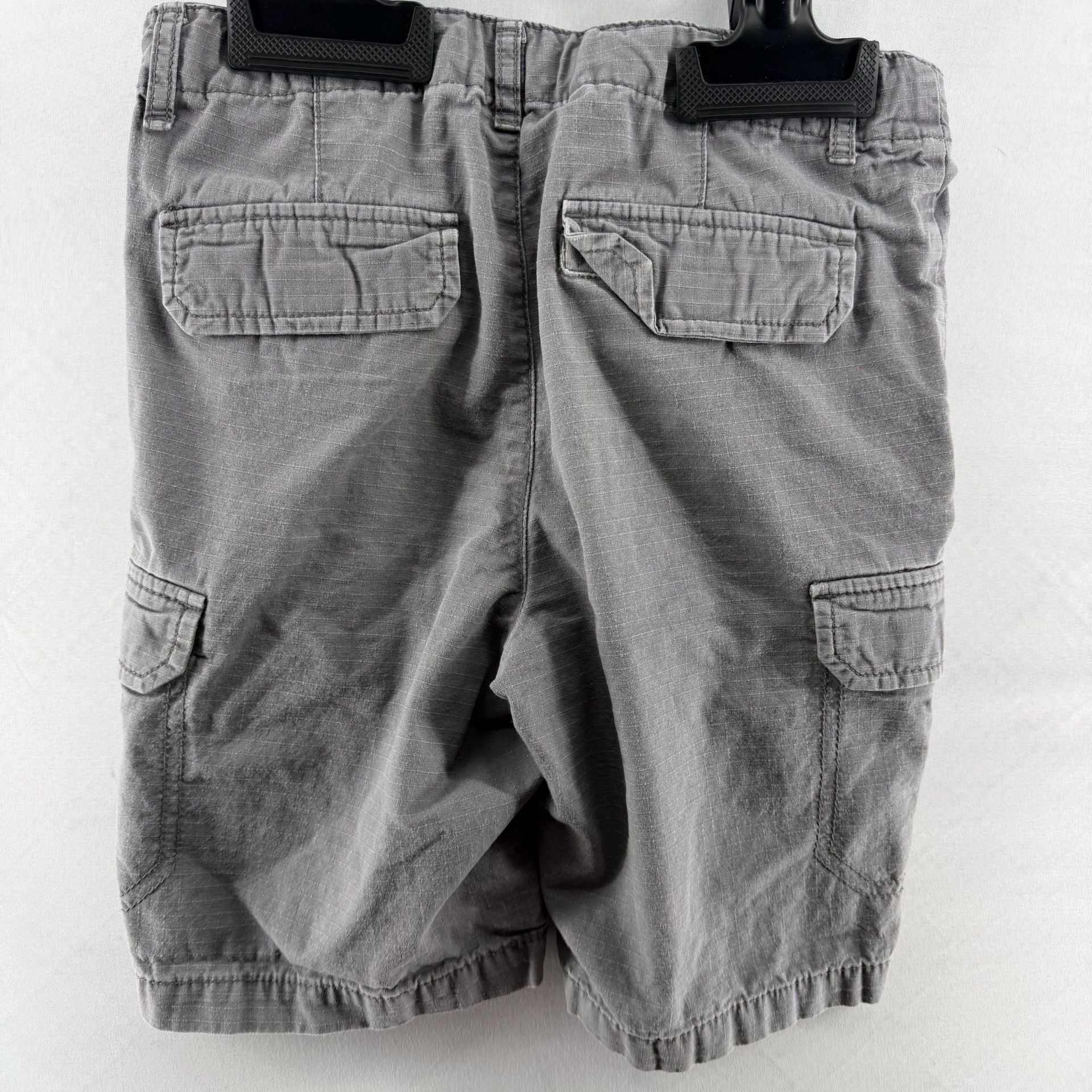 1681 Old Navy Boys Cargo Shorts Size 10 Grey Cotton 3