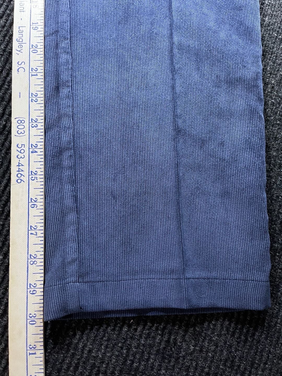 Peter Millar Men’s Nanoluxe Corduroy Pants Size 36 Blue 10