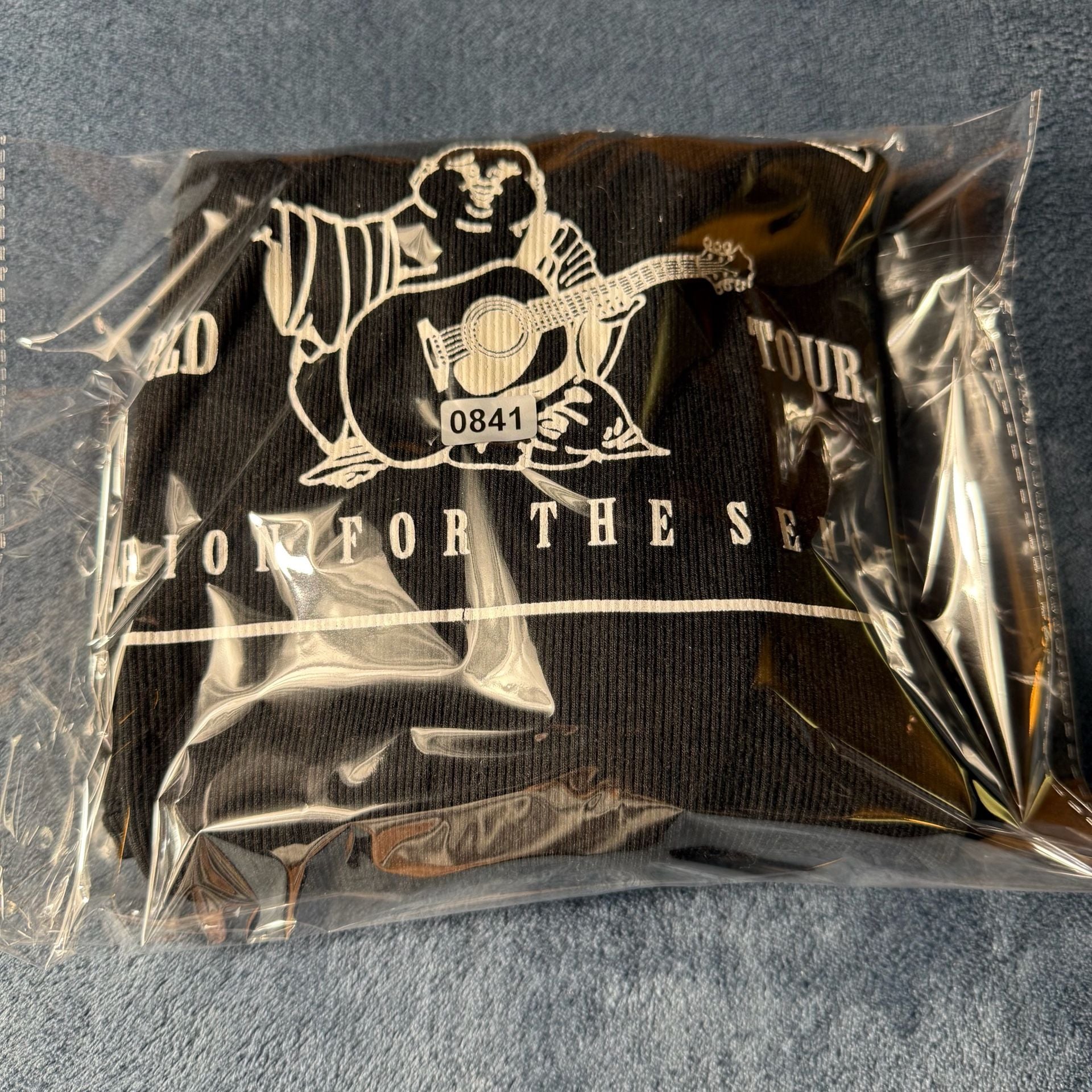 True Religion World Tour Long Sleeve Ribbed Shirt Medium Brown 5