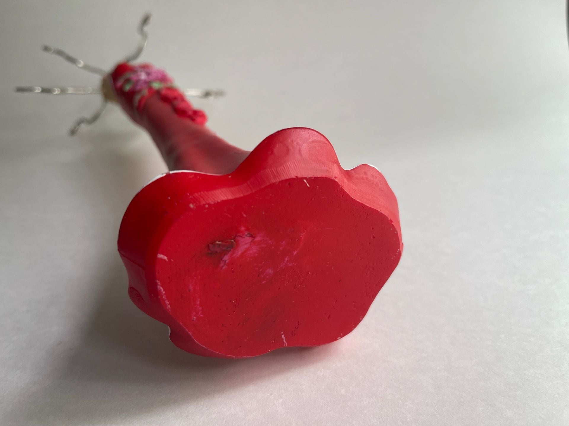 Red Dress Mannequin Jewelry Holder Stand 7
