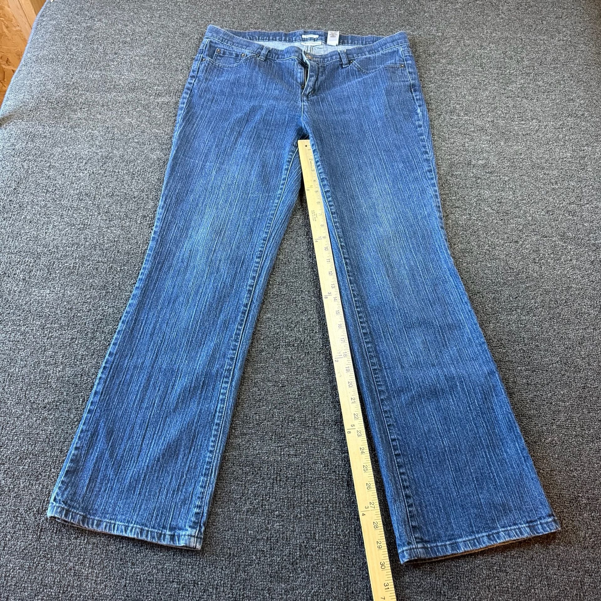 Liz Claiborne 2000s Stretch Jeans Blue 14P 4