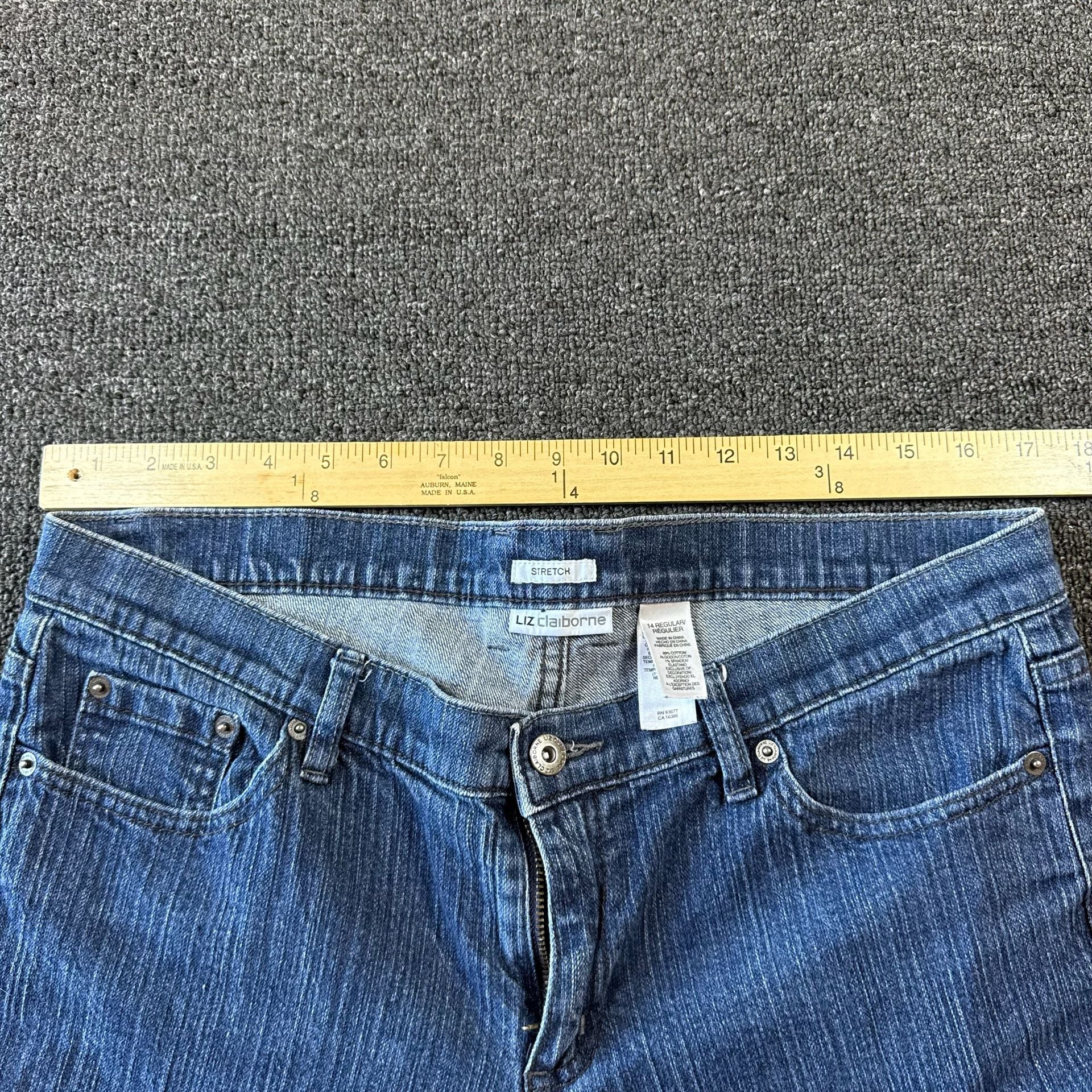 Liz Claiborne 2000s Stretch Jeans Blue 14P 6