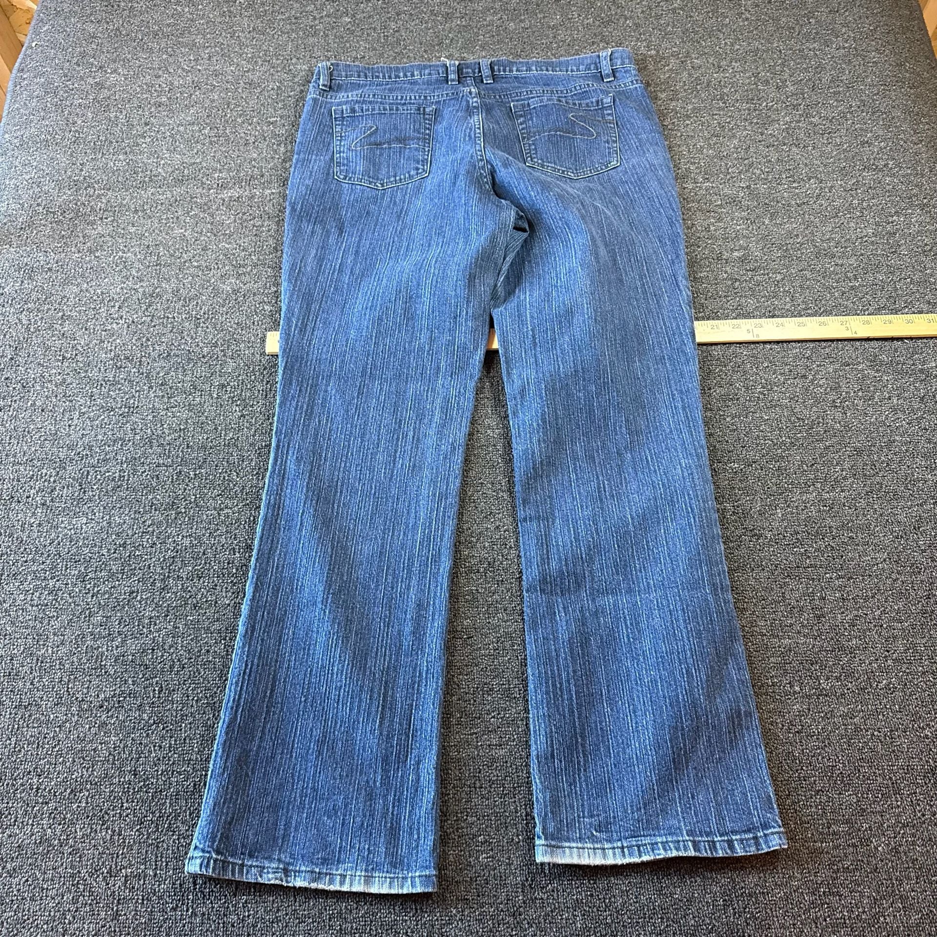 Liz Claiborne 2000s Stretch Jeans Blue 14P 8
