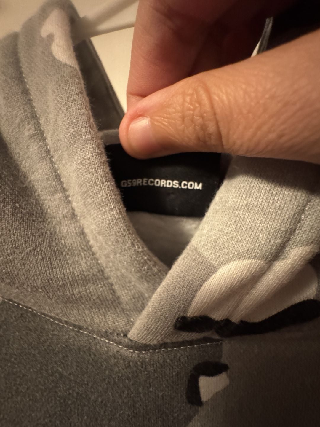 G59 Records Suicideboys Camo Hoodie Size XL Grey Black White 5