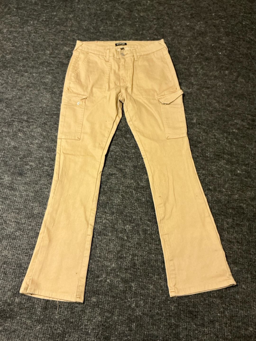 True Religion Cargo Pants Womens Size 30 Tan Bootcut 2